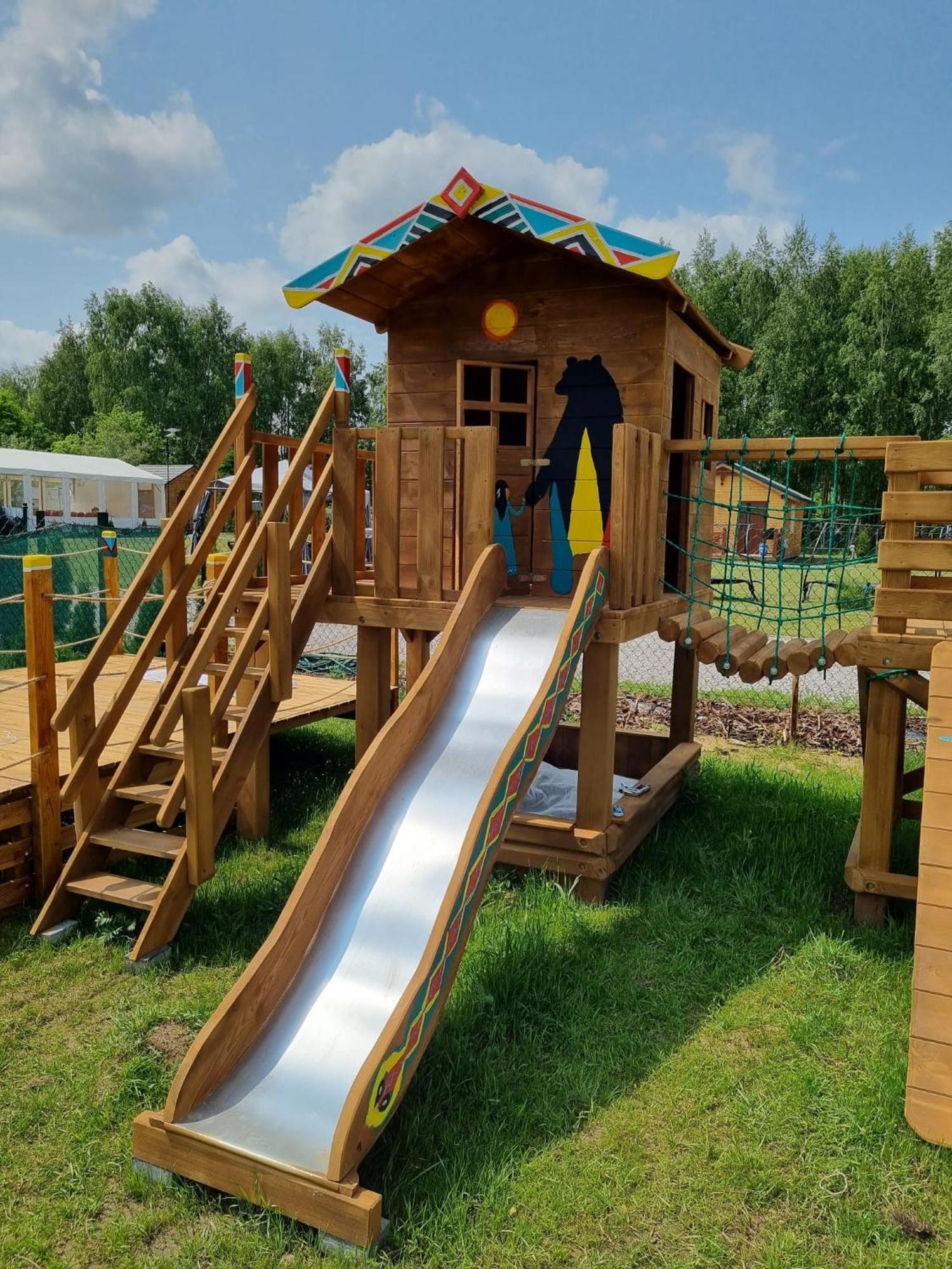 Indiana Camp - 150 M Od Suntago Park Hotel Grabce-Towarzystwo Ngoại thất bức ảnh